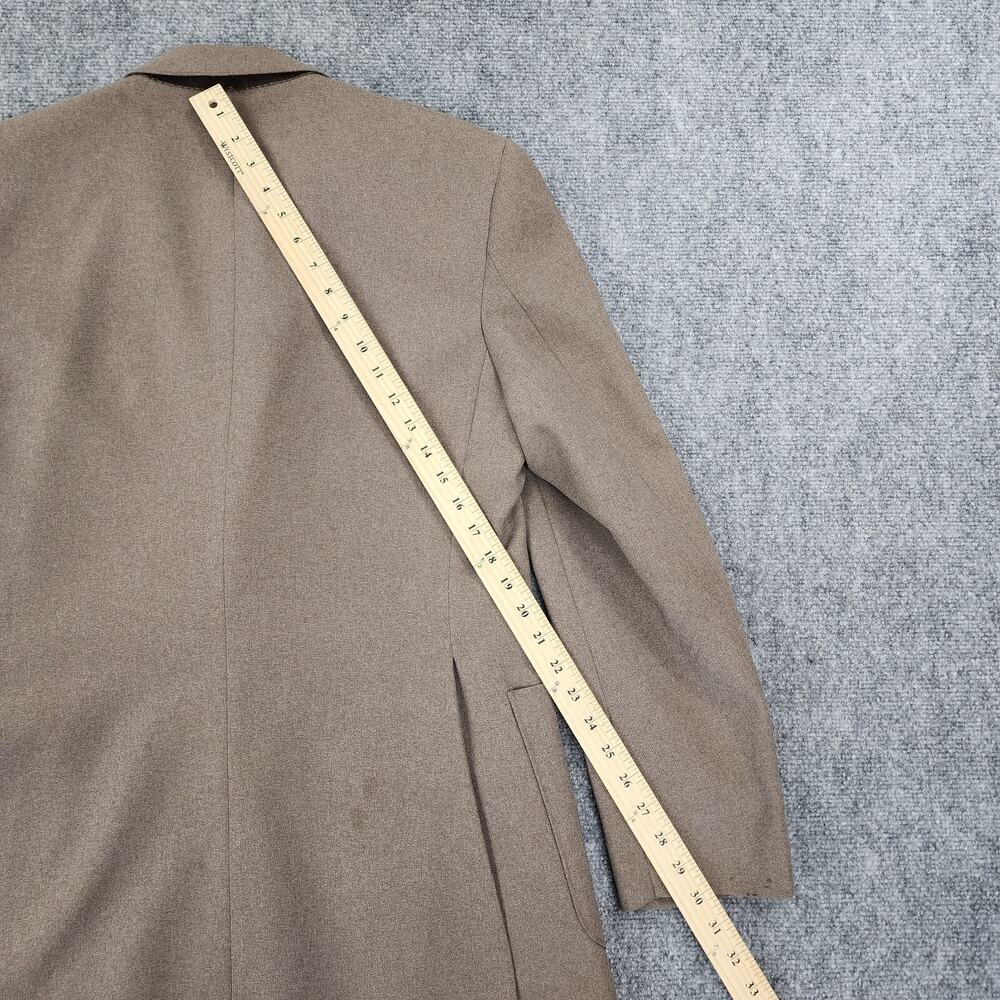 Vintage Levis Blazer Mens 42R Tan Trim Cut Sta-Prest Action Suit Sport Coat Prep - Picture 6 of 16